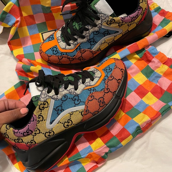 COPY - Gucci “Color Block” sneakers - Picture 4 of 6